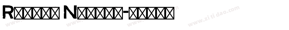 Ripple Normal字体转换
